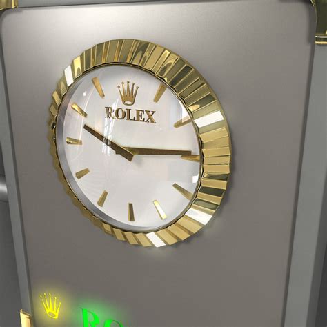 breitling replica wall clocks|rolex clock wall.